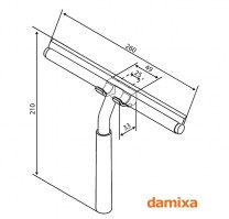 MEDIDAS LIMPIADOR MAMPARA DUCHA ZEN DAMIXA